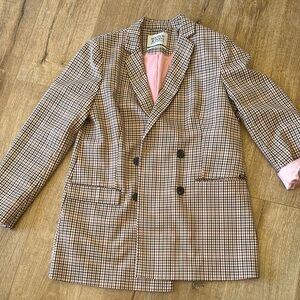 Scotch & Soda Plaid Blazer